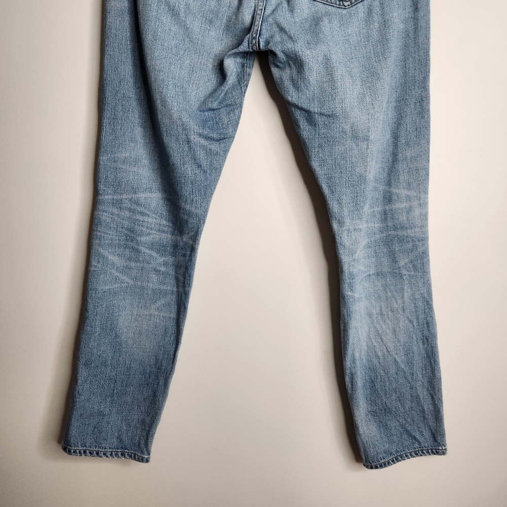 Citizens Of Humanity Torn Wash Liya High Rise Classic Fit Crop Jeans Size 28 - Picture 11 of 14